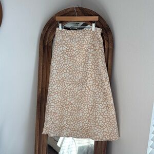 Gypsy rose midi skirt- animal print